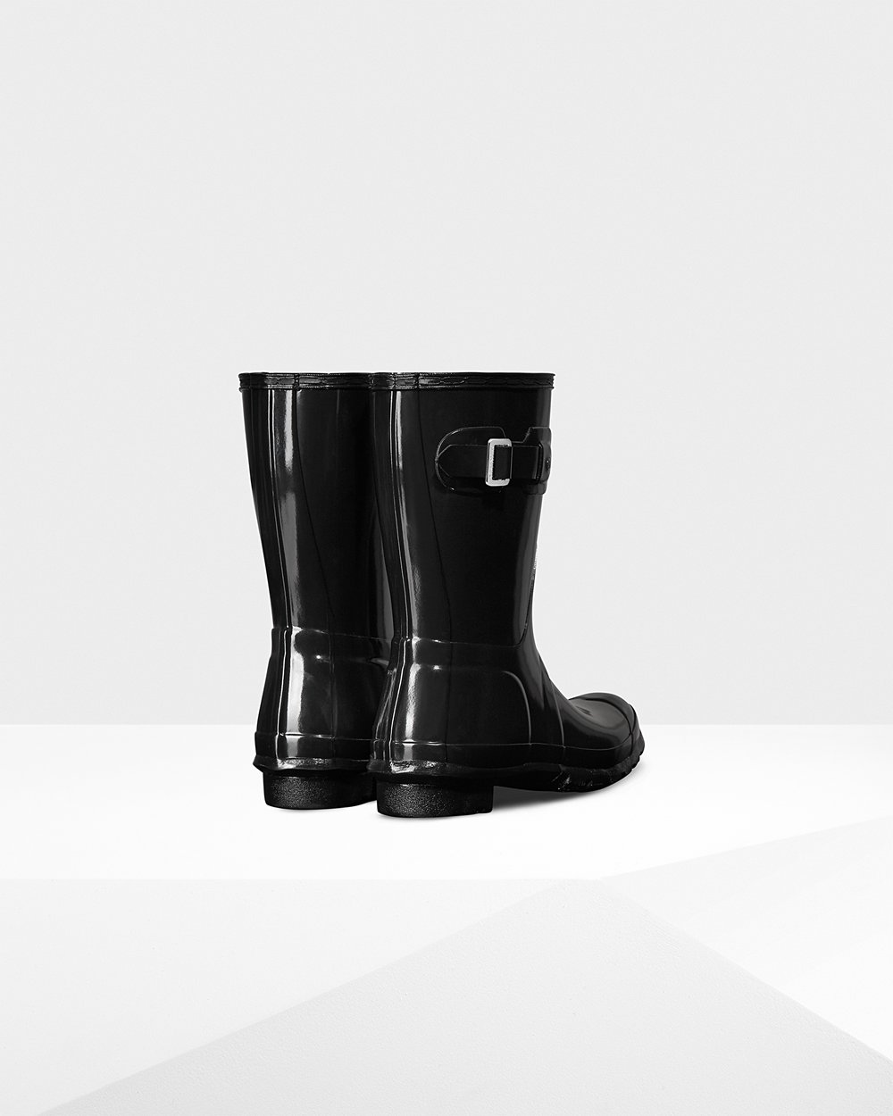 Hunter Mujer Original Gloss - Botas de Lluvia Negras - 980-AYOHPK